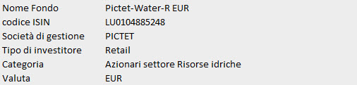 scheda water LU0104885248