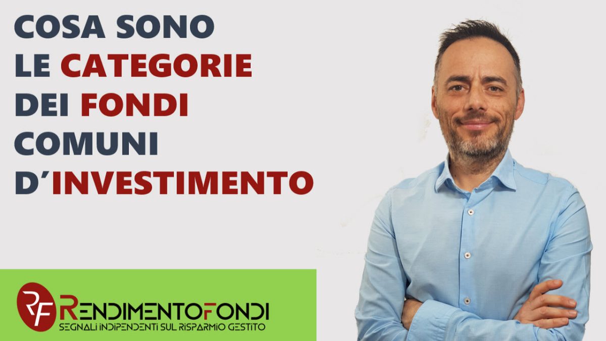Categorie dei fondi comuni di investimento
