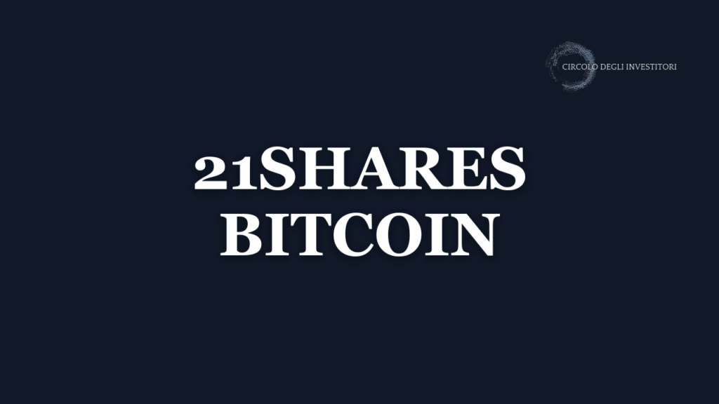 Copertina articolo 21Shares Bitcoin