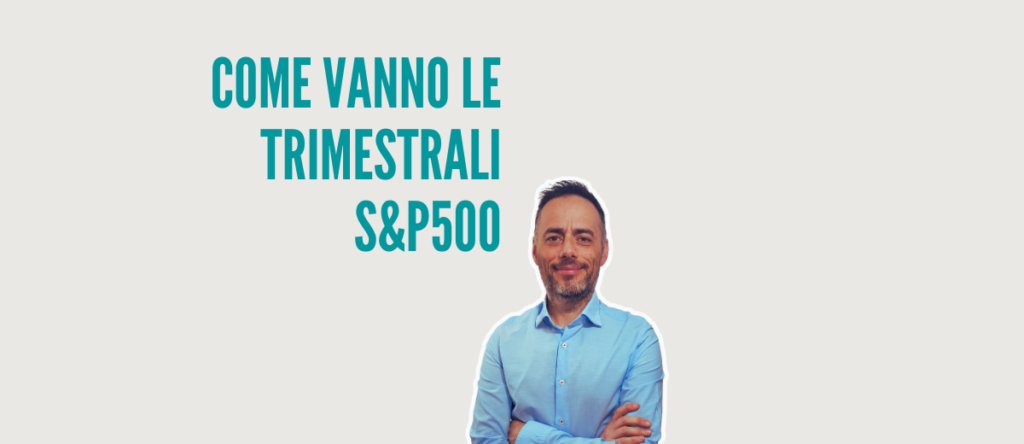 Come sta andando la stagione degli utili dell’SP500. Trimestrali SP500 novembre 2023