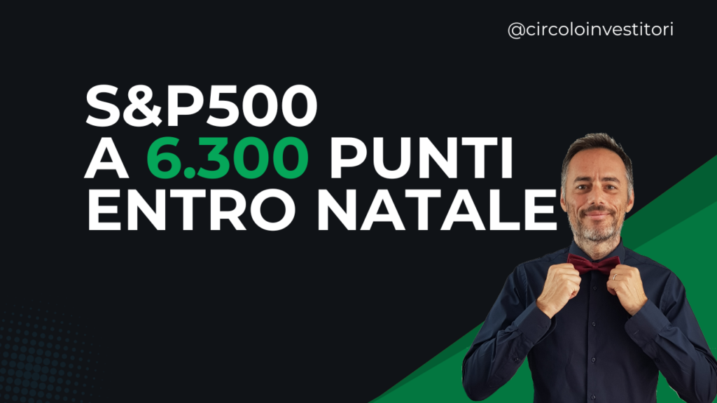 Goldman Sachs prevede S&P500 a quota 6.300 entro Natale sp500 a 6300 punti