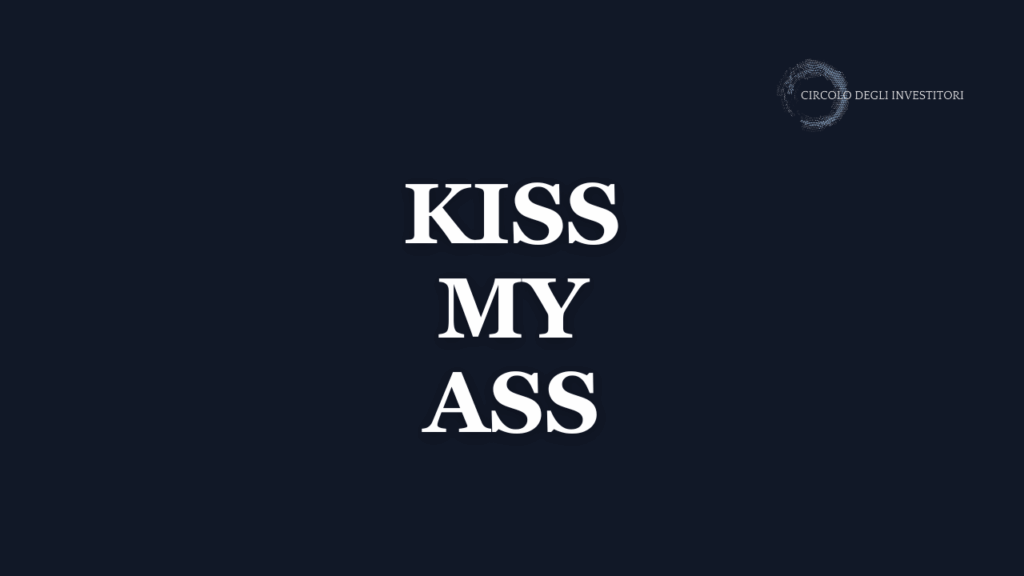 90 giorni sì ma: “kiss my ass” Copertina di asrticolo Kiss my ass