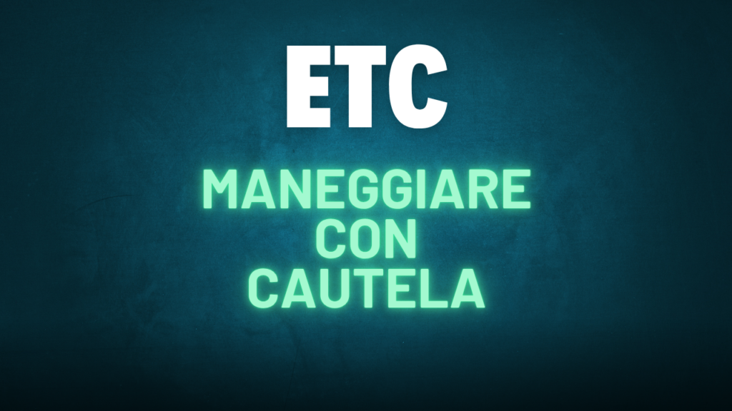 Rame: ecco perché gli ETC vanno maneggiati con cautela. Gli ETC vanno maneggiati con cautela