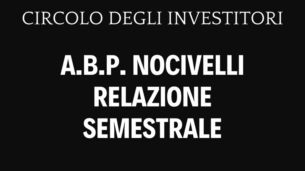 ABP Nocivelli Semestrale