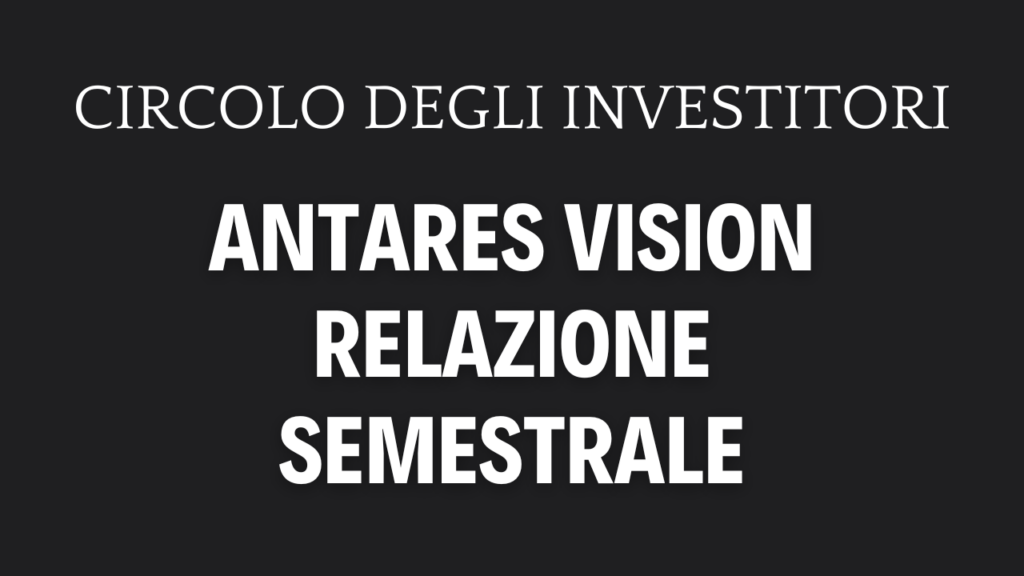 Antares Vision Semestrale