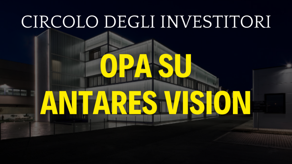 Crane NXT lancia OPA su Antares Vision: offerta a 5 euro per azione OPA su Antares Vision
