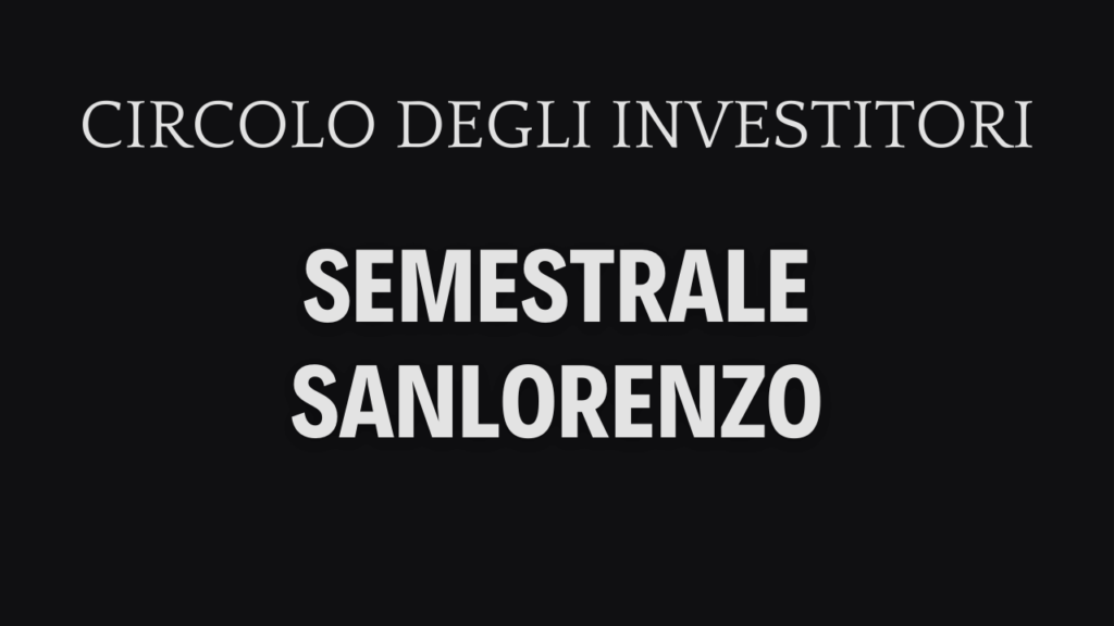 Sanlorenzo Yacht: ricavi e utili in crescita, backlog e ordini in forte espansione Semestrale Sanlorenzo spa