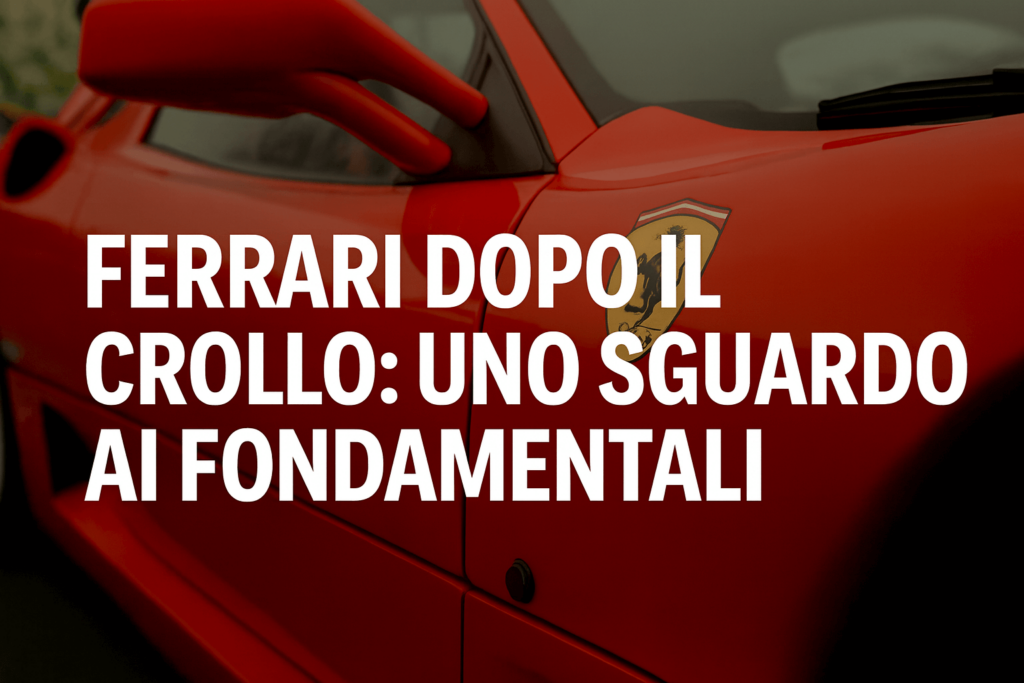 Ferrari diamo uno sguardo ai fondamentali e analisi grafica titolo.