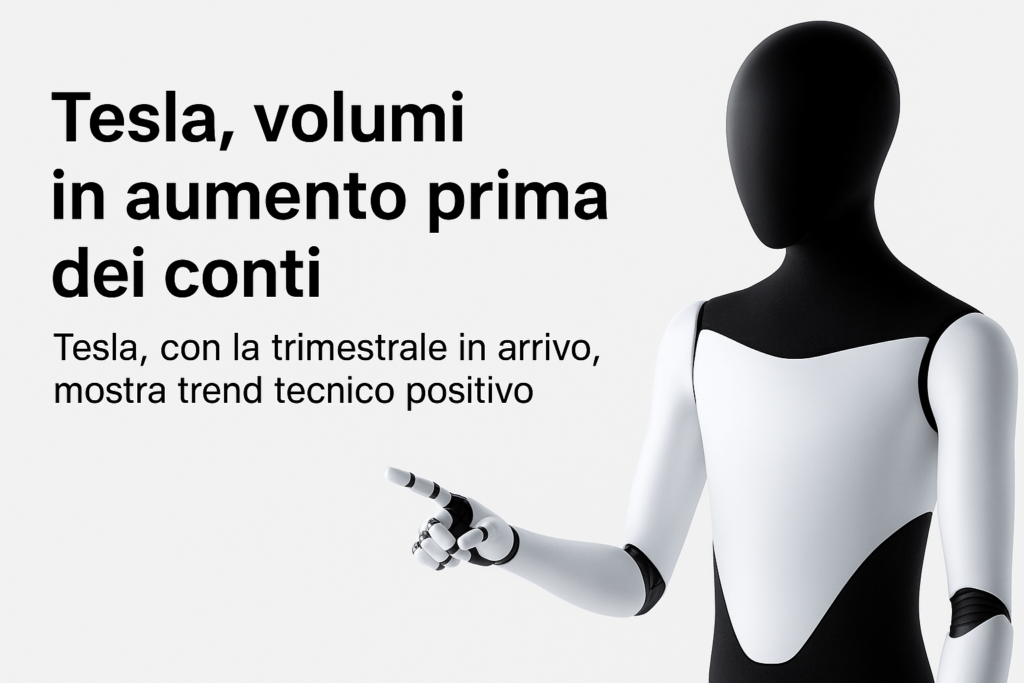Tesla volumi in aumento in attesa della trimestrale Q3 2025