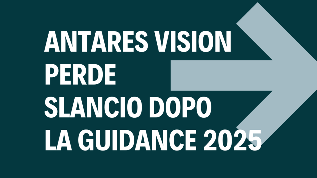 Antares Vision perde slancio dopo la Guidance 2025