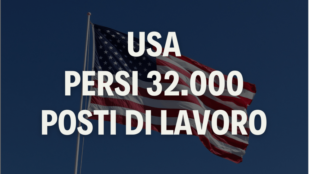 Bandiera americana con scritta bianca