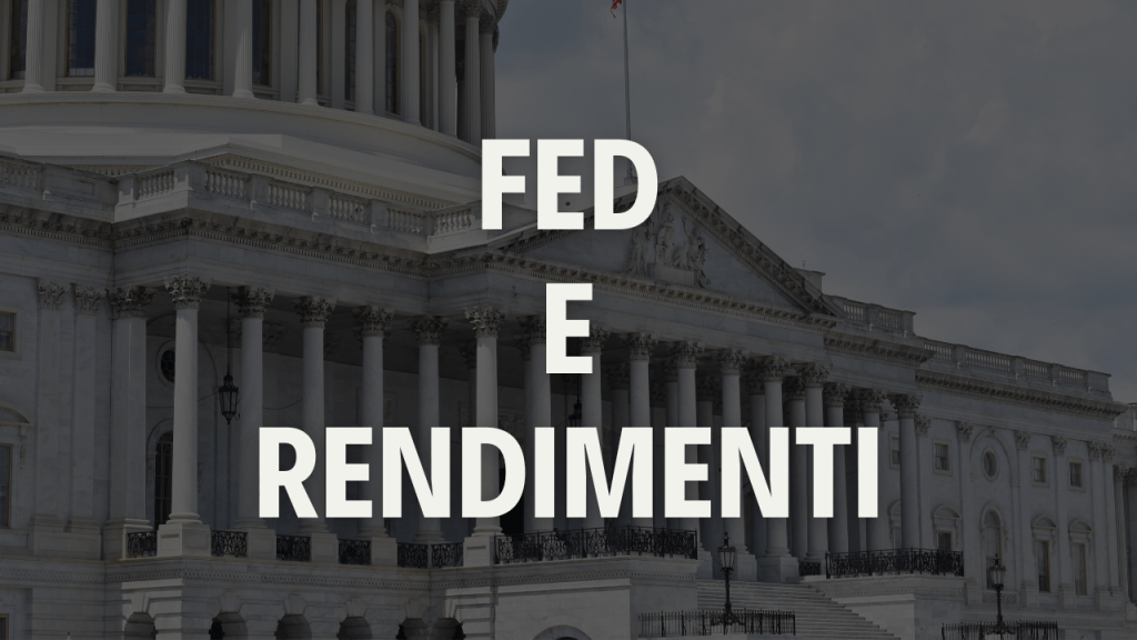 Fed e rendimenti: perché il vecchio schema oggi non funziona più Immagine da fuori della FED federeal reserve con scritta bianca.