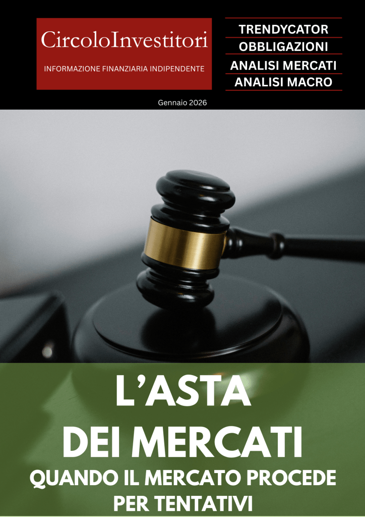 Copertina del Magazine gennaio 2026 del Circolo degli Investitori