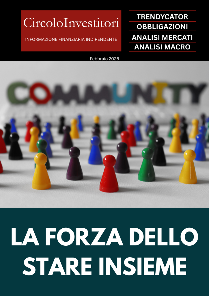 Copertina del Magazine numero di febbraio 2026 del Circolo degli Investitori.
